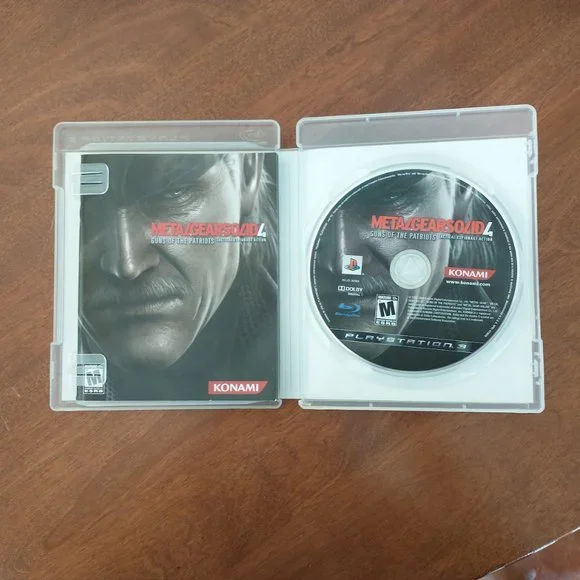 Metal Gear Solid 4 Guns Of The Patriots Playstation 3 Video Game, PS3 Video Game - Picture 3 of 4